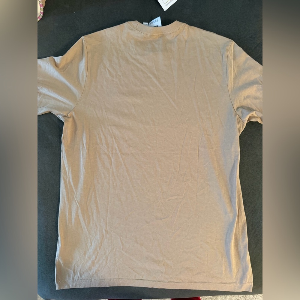 Adidas Men's Beige Short Sleeve Tee M - Picture 3 of 5